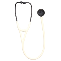 3M Littmann Cardiology IV stethoscope satin finish alabaster tube, black chestpiece